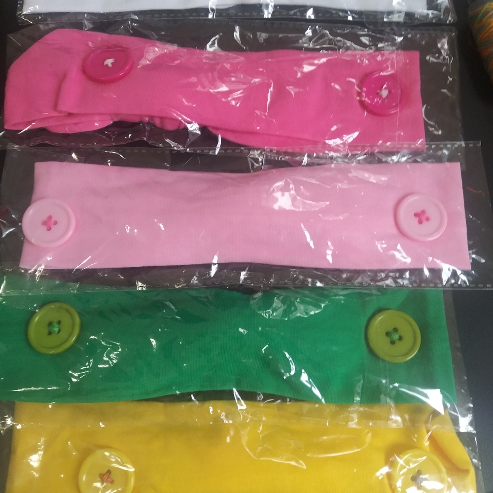 Button headbands - Picture 2 of 2